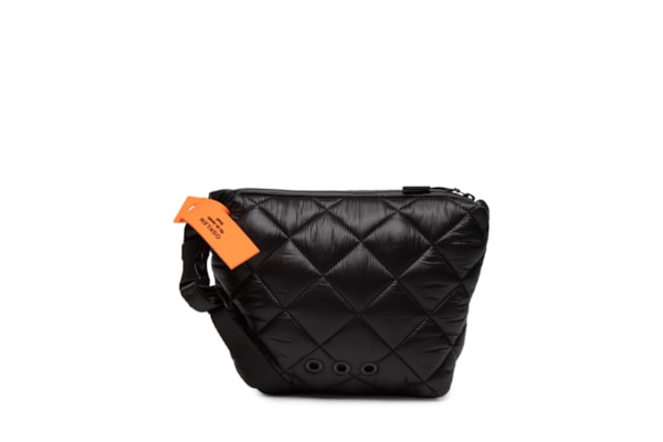 Bolsa Feminina  Crossbody Wrap Matelassê - Preto