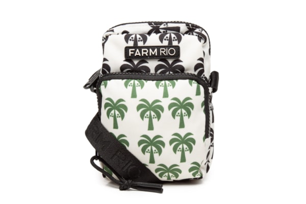 Bolsa Feminina Da Gema Multicolorido - Azul