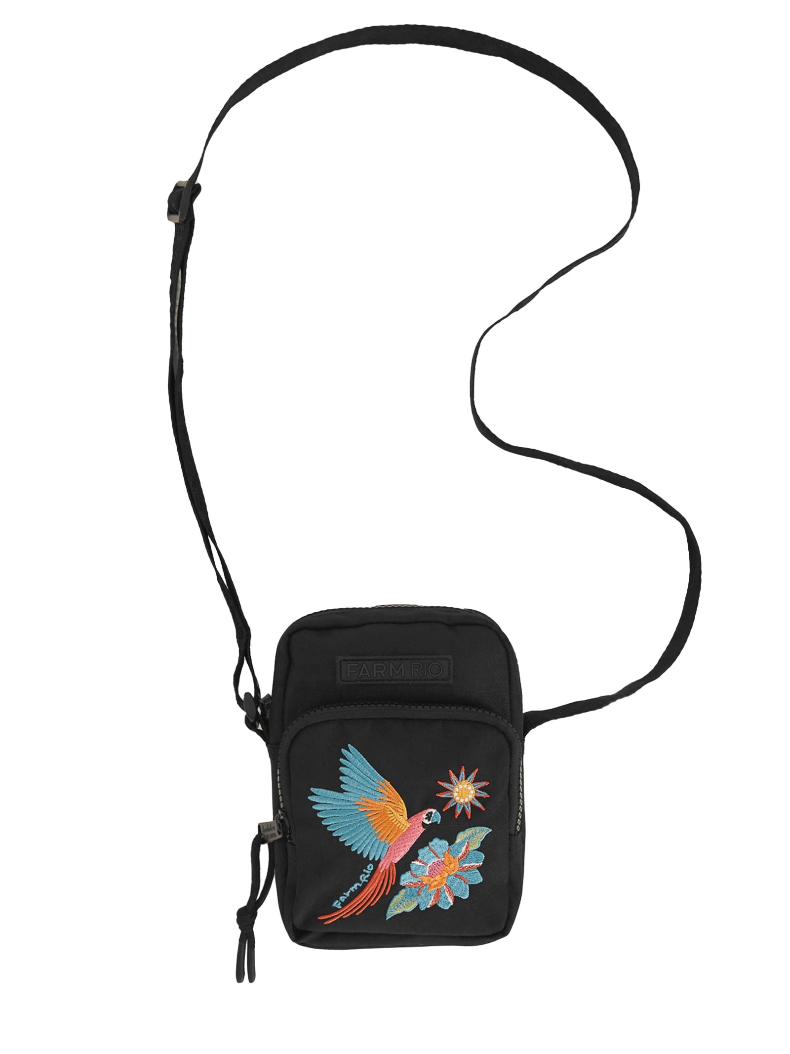 Bolsa Feminina Da Gema Samba Das Araras Preto Farm Etc