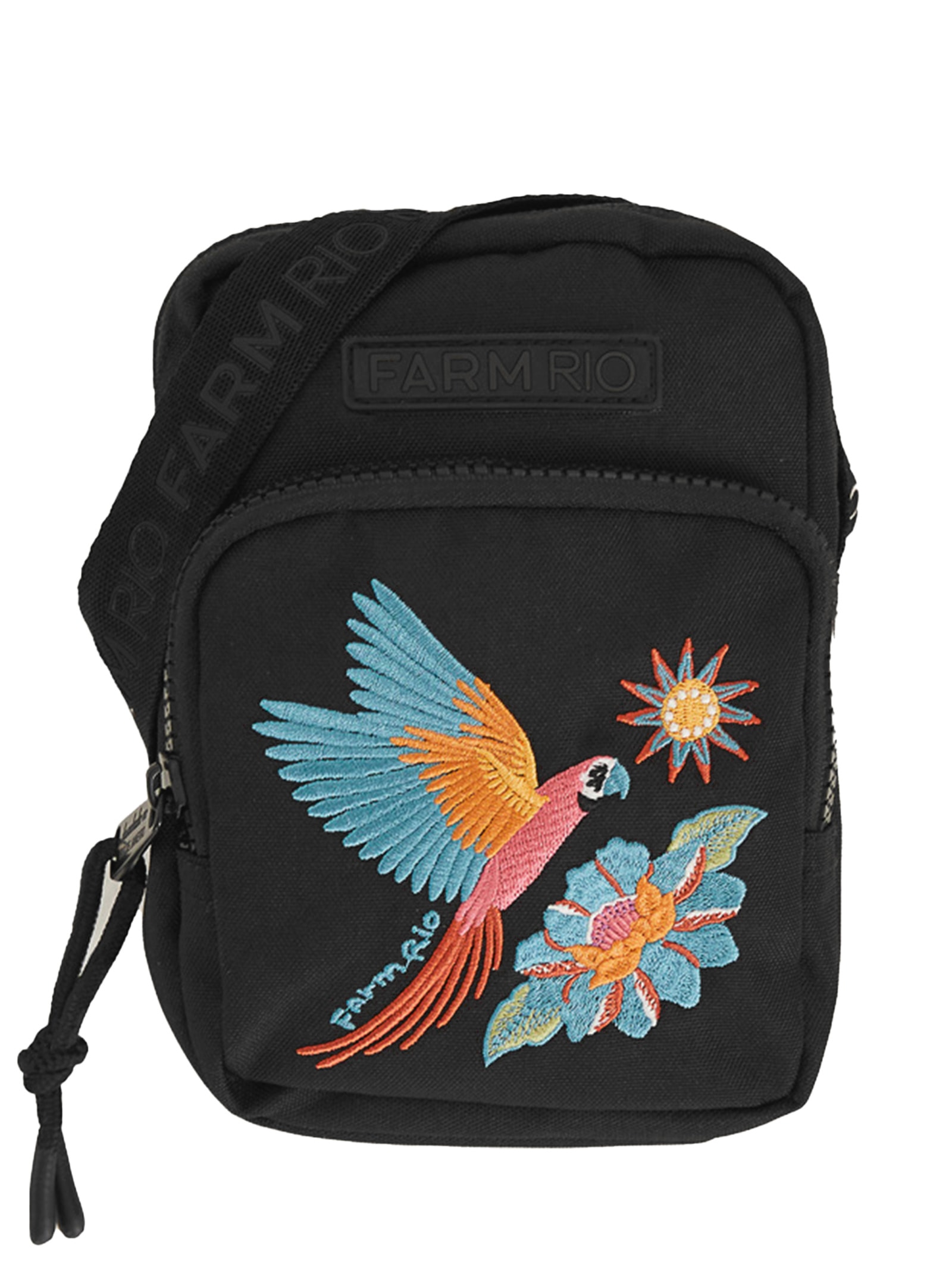 Bolsa Feminina Da Gema Samba Das Araras Preto Farm Etc