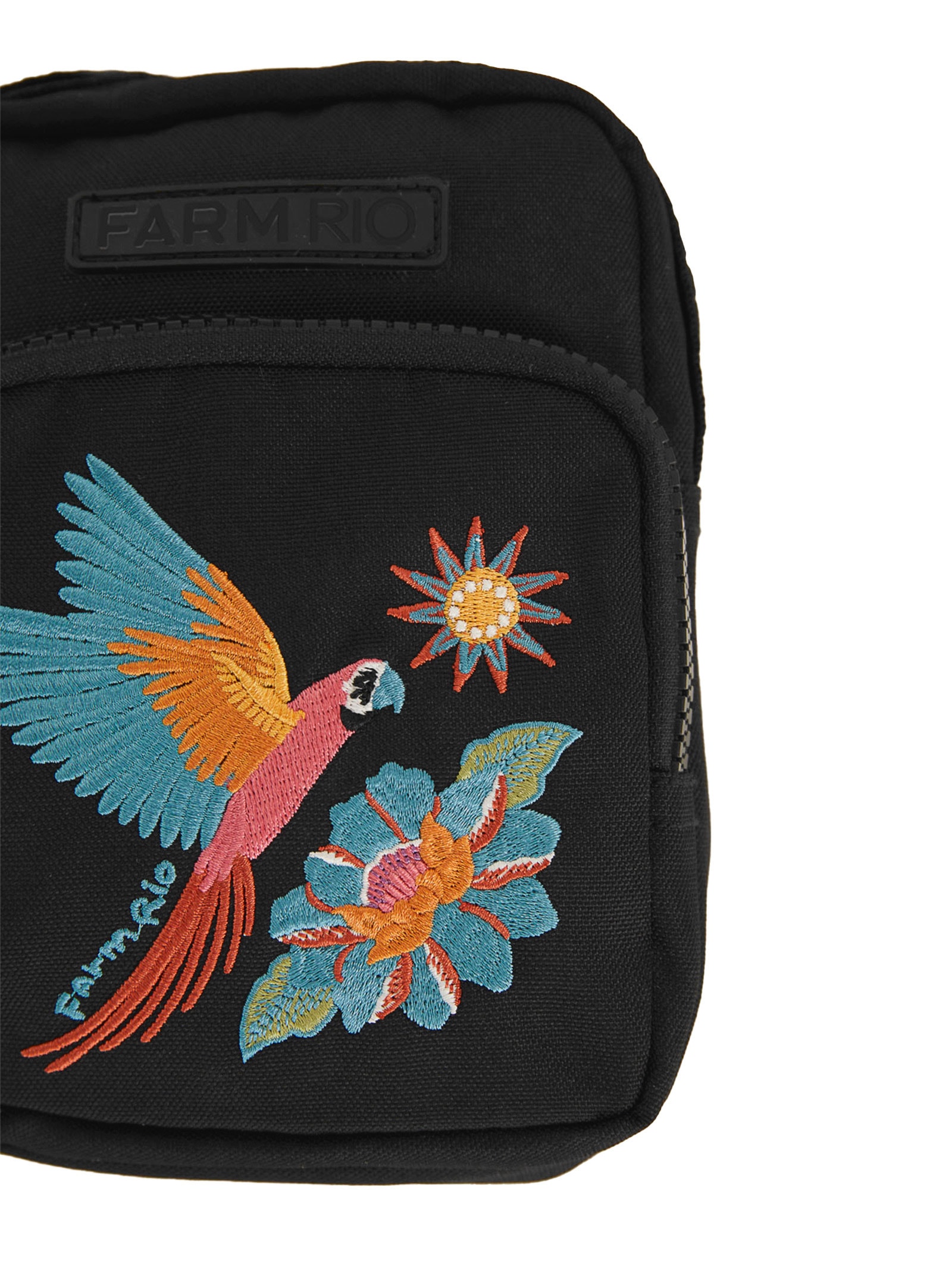 Bolsa Feminina Da Gema Samba Das Araras Preto Farm Etc