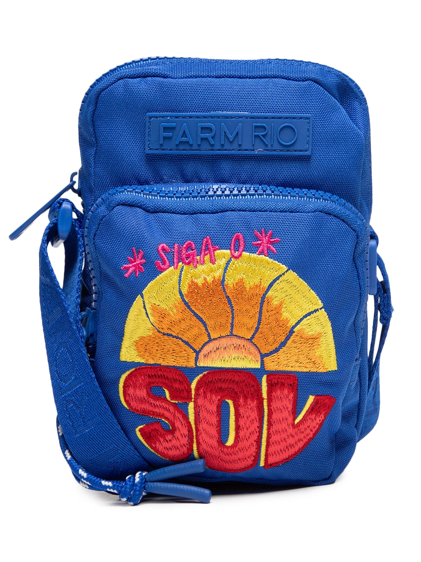 Bolsa Feminina Da Gema Siga O Sol Azul Farm Etc