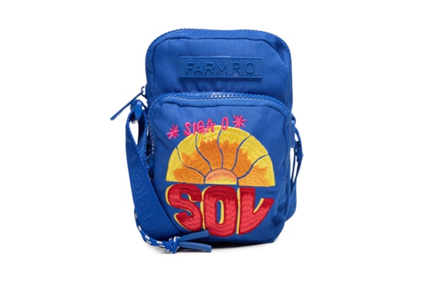 Bolsa Feminina Da Gema Siga O Sol - Azul