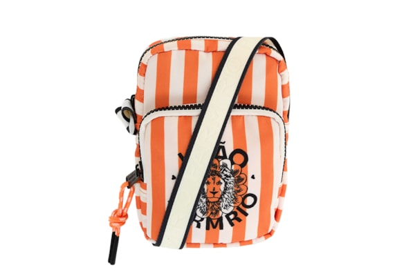 Bolsa Feminina Da Gema Silk Matte Leão - Laranja