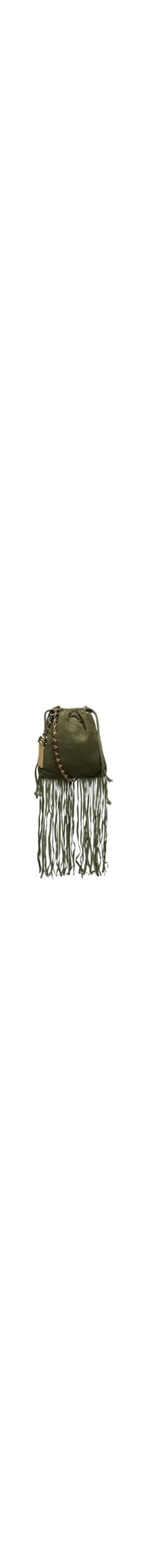 Bolsa Feminina De Camurça Spike - Verde