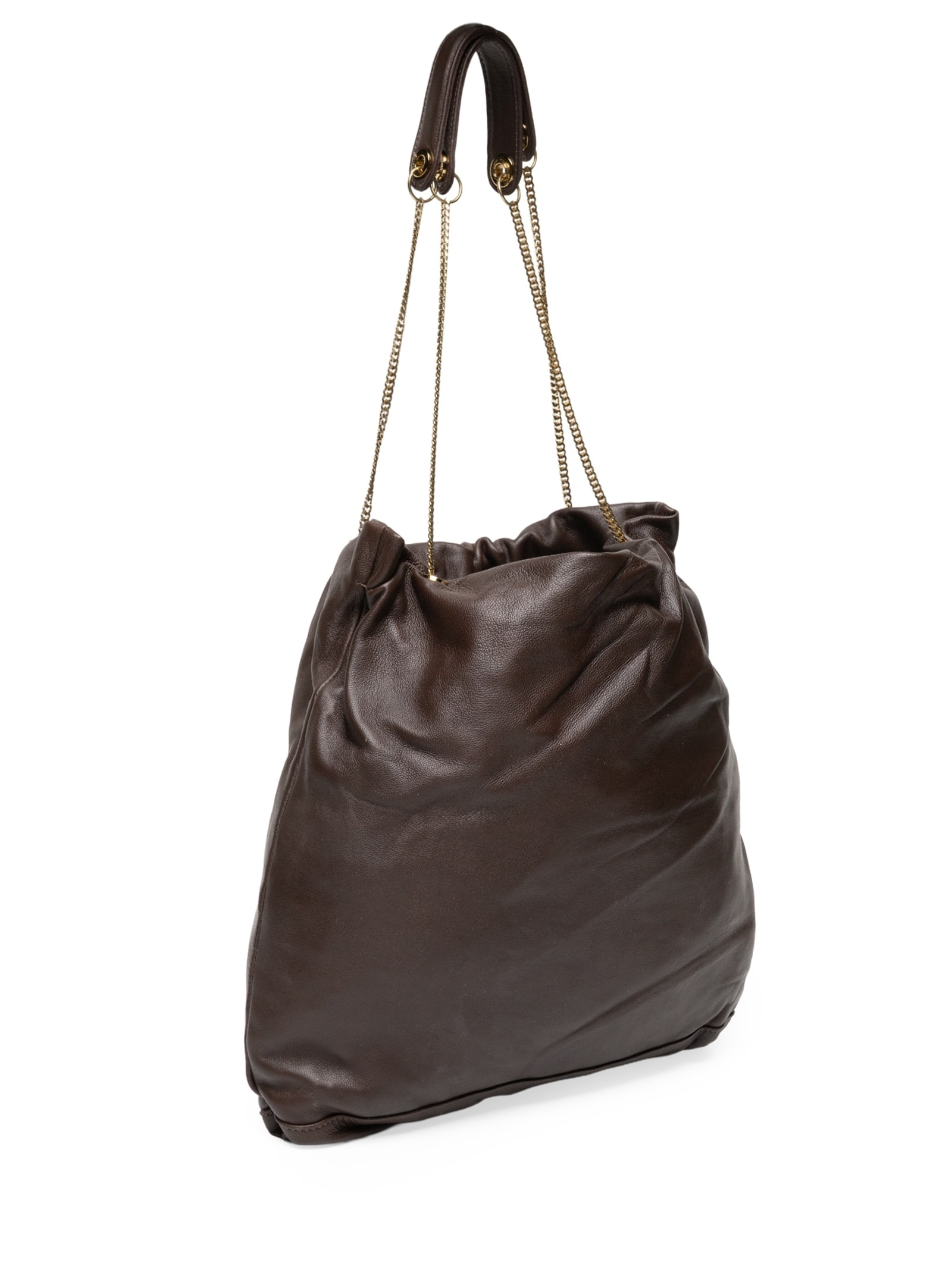 Bolsa Feminina De Couro Sac Vintage Marrom Animale