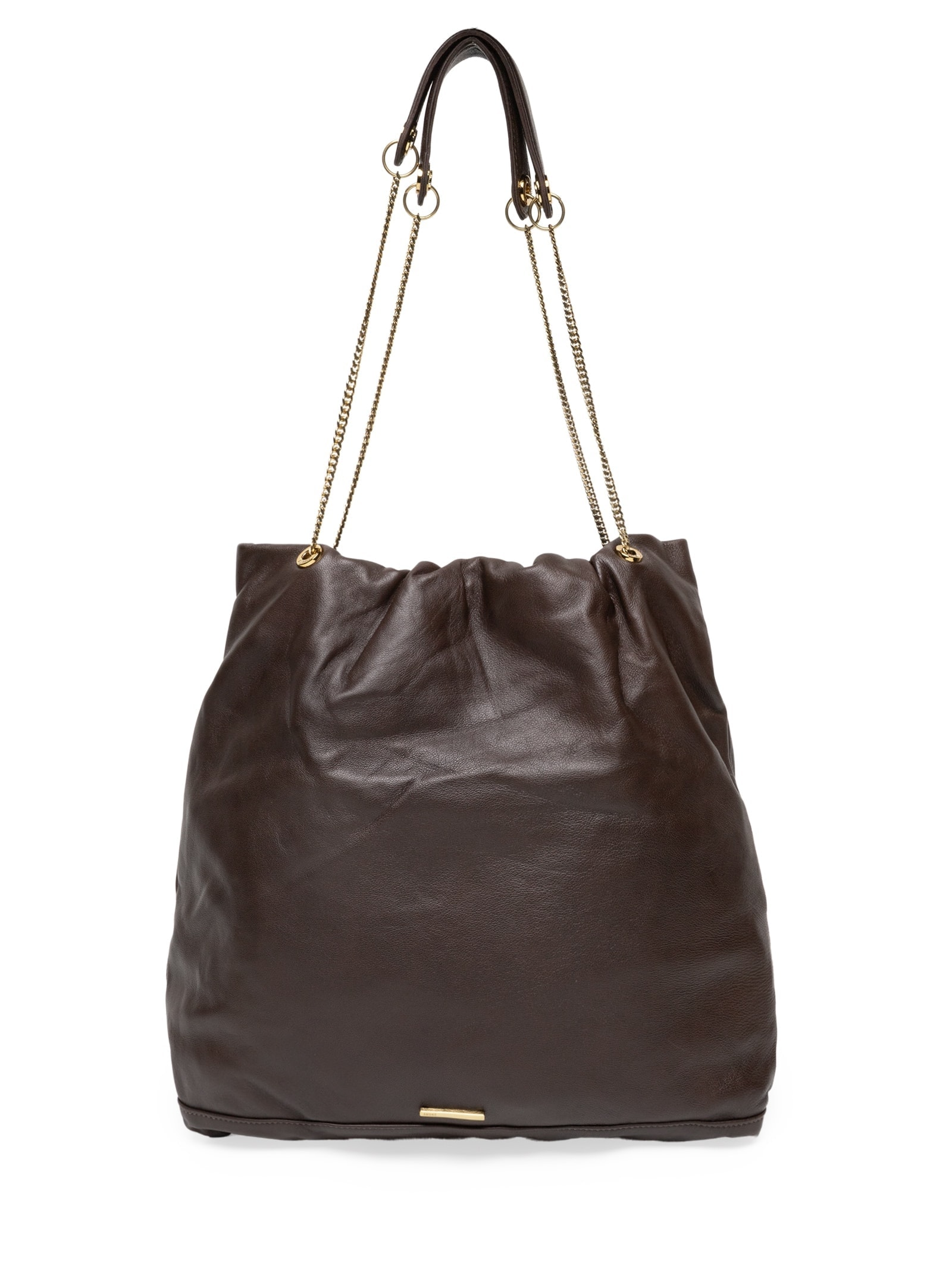 Bolsa Feminina De Couro Sac Vintage Marrom Animale