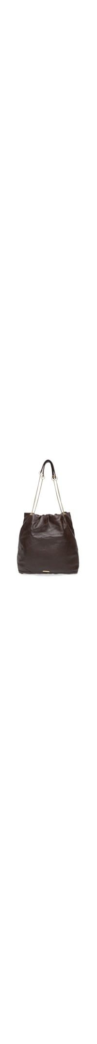 Bolsa Feminina De Couro Sac Vintage - Marrom
