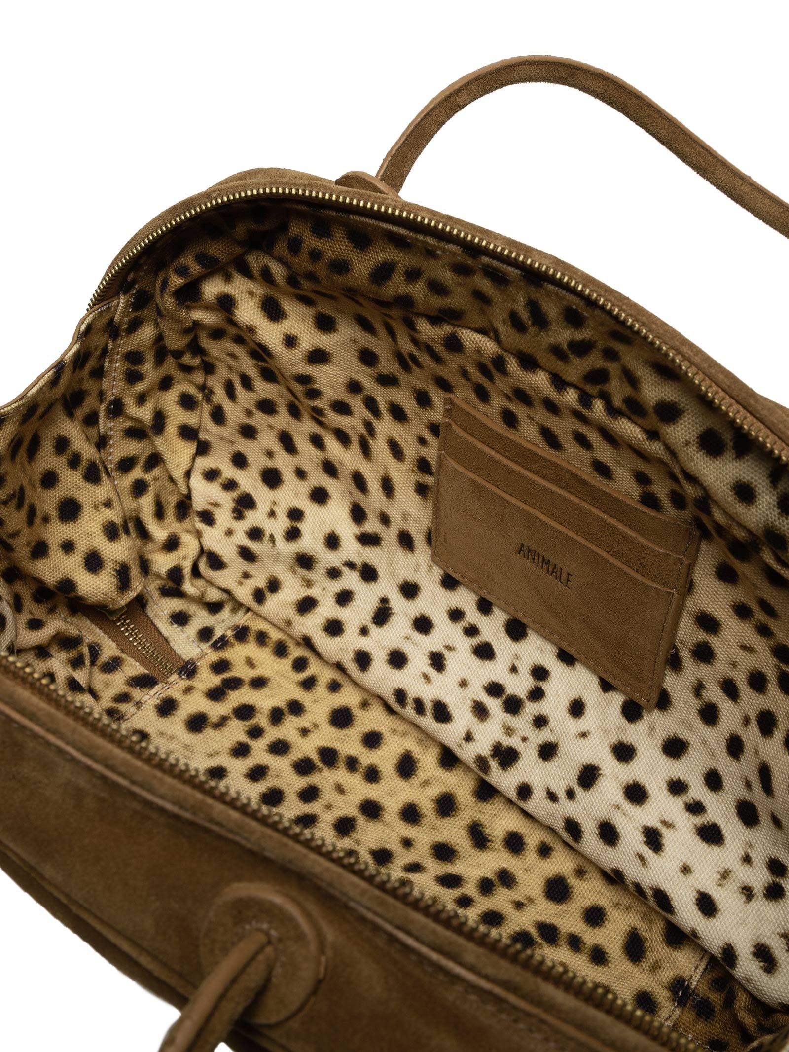 Bolsa Feminina De Couro Vivo Alça Neo Marrom Animale