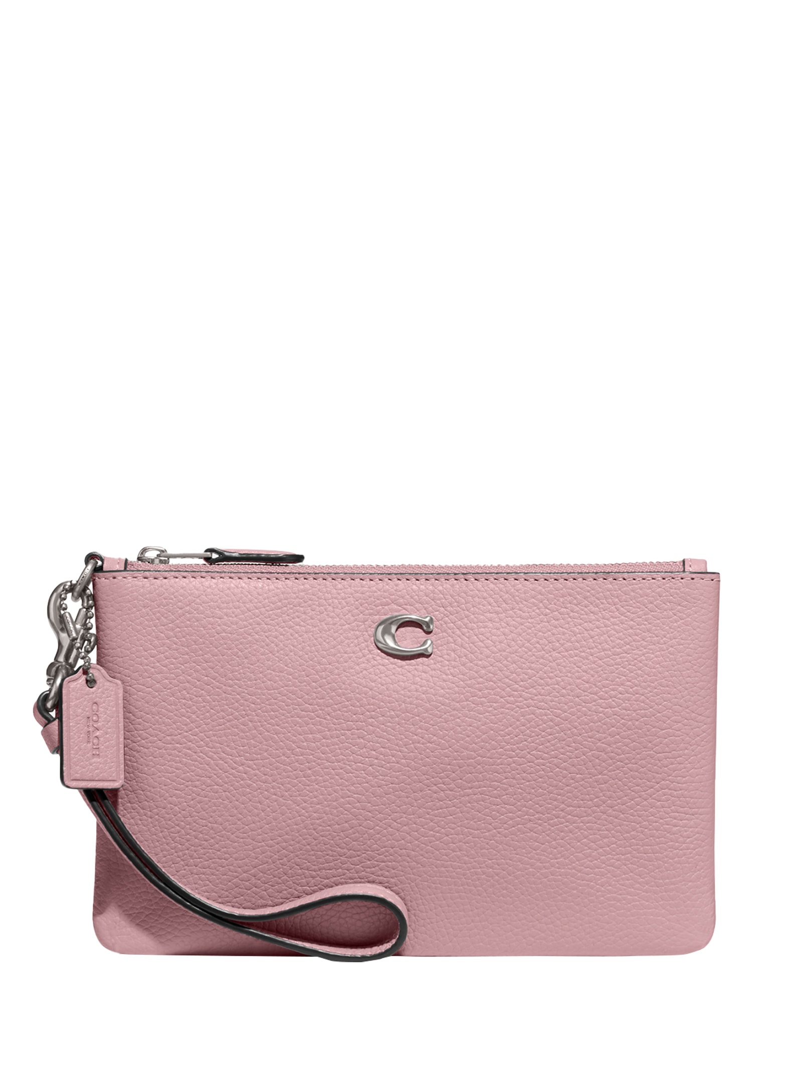 Bolsa Feminina De Mão Small Wristlet Branco  Coach