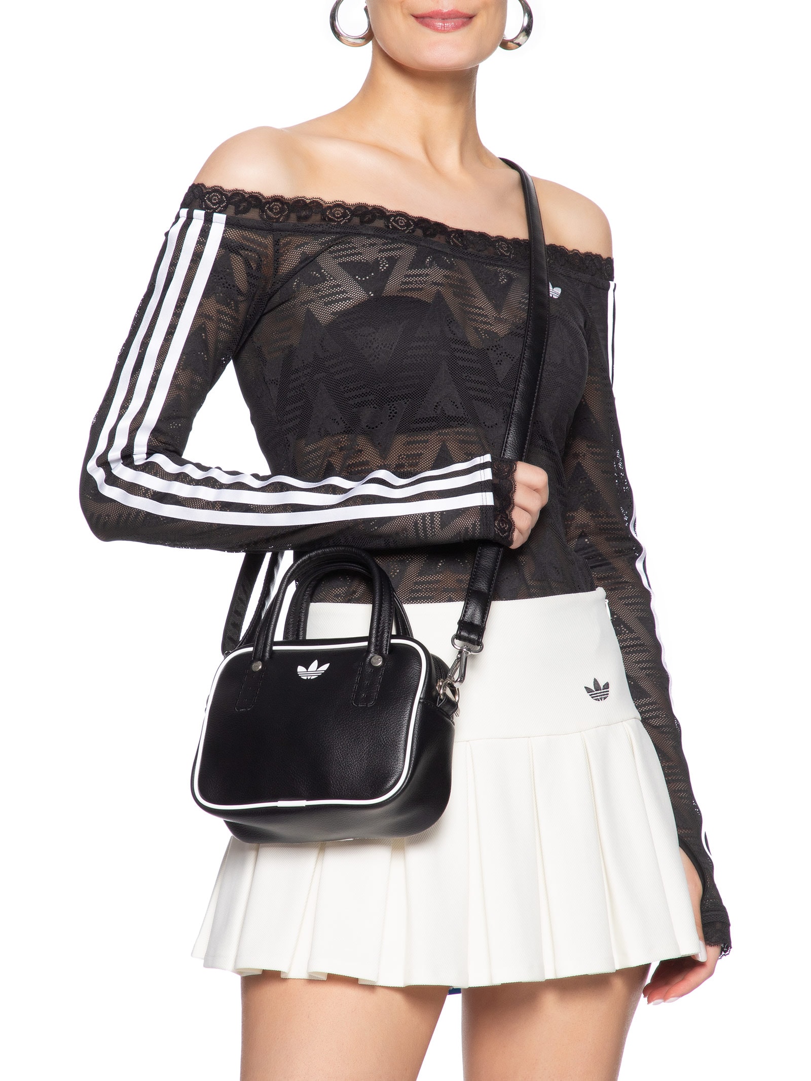 Bolsa Feminina De Ombro Adicolor Preto Adidas Originals