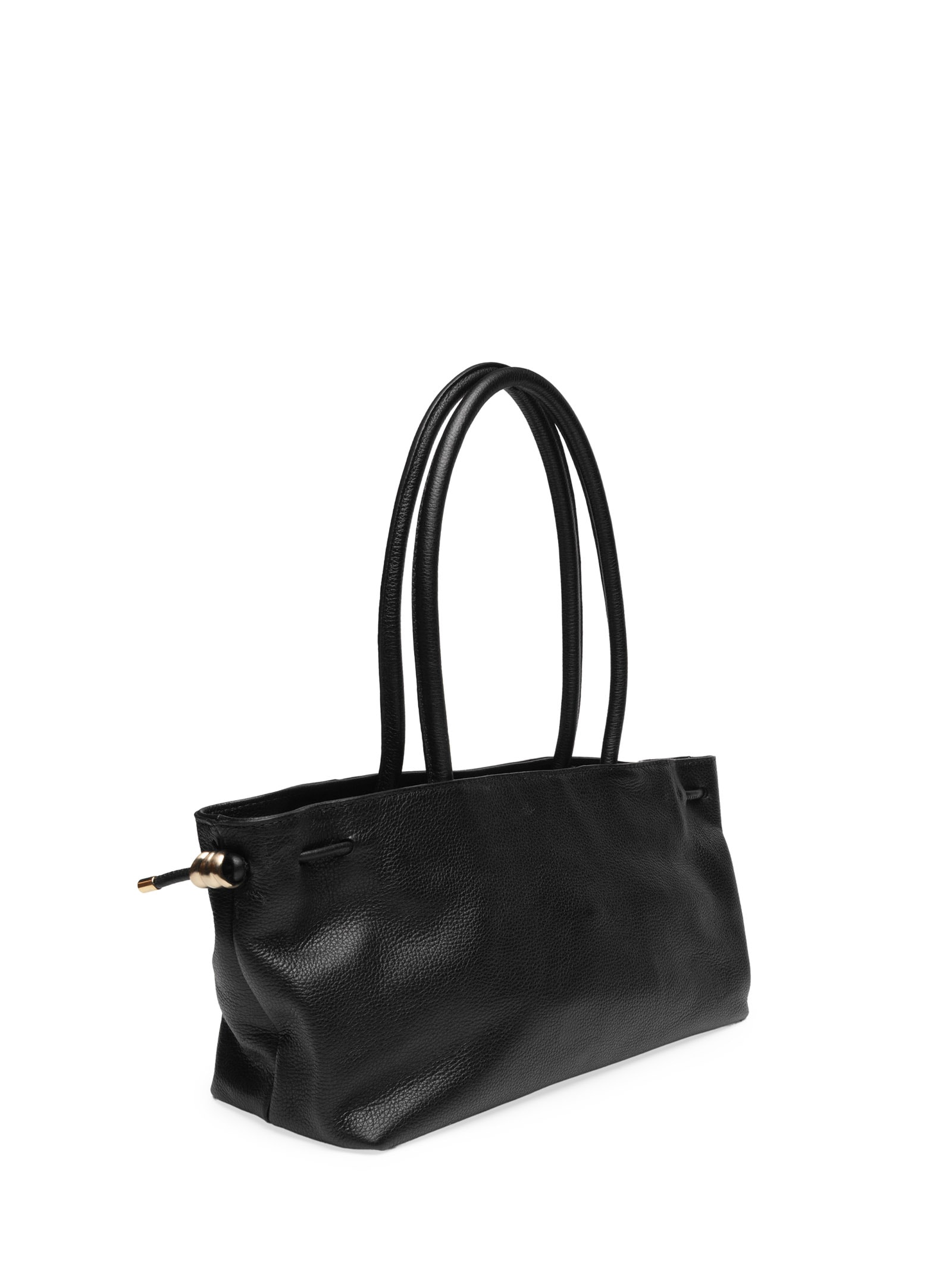 Bolsa Feminina De Ombro Artigiano Bag Preto Capodarte
