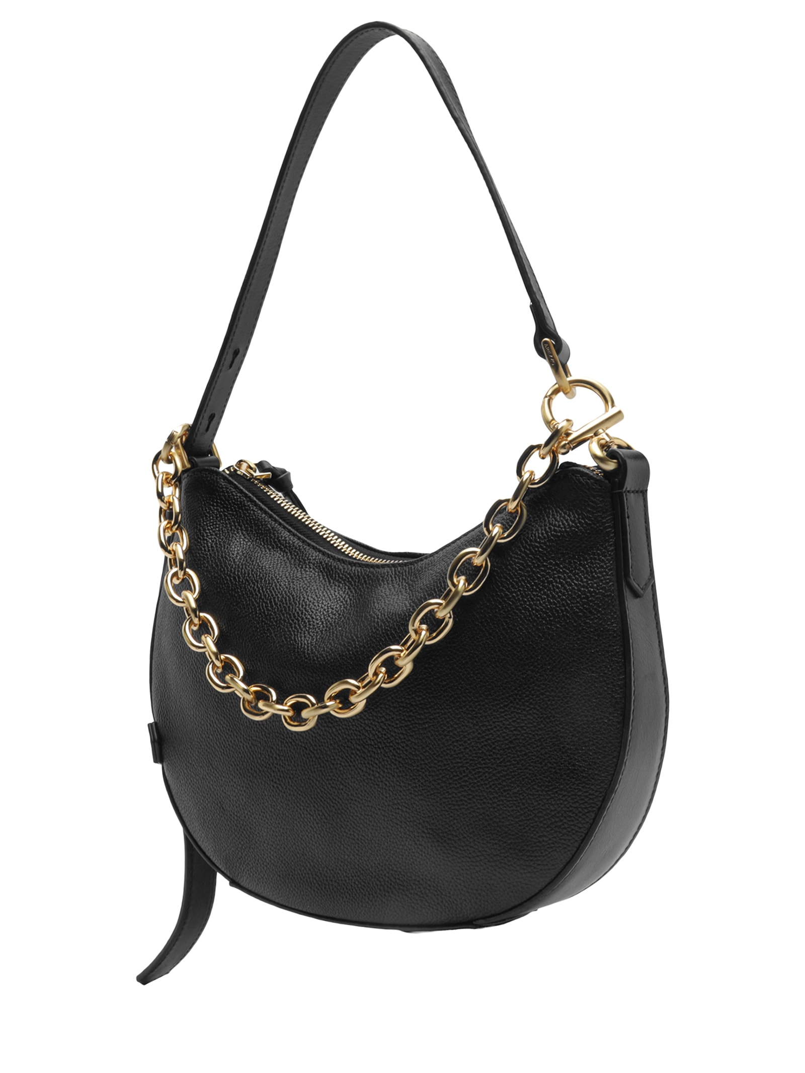 Bolsa Feminina De Ombro Couro Pequena- Preto Arezzo