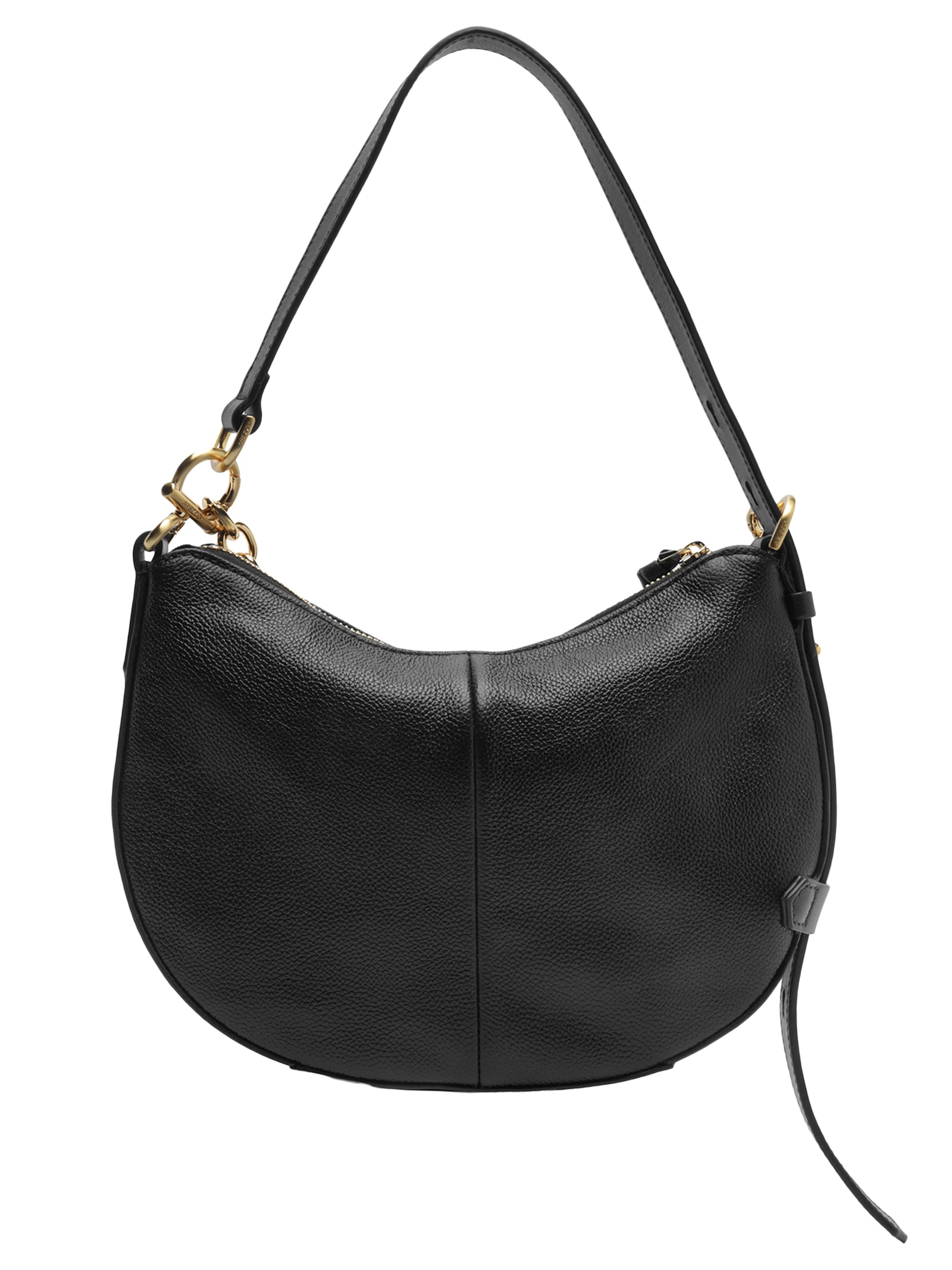 Bolsa Feminina De Ombro Couro Pequena- Preto Arezzo