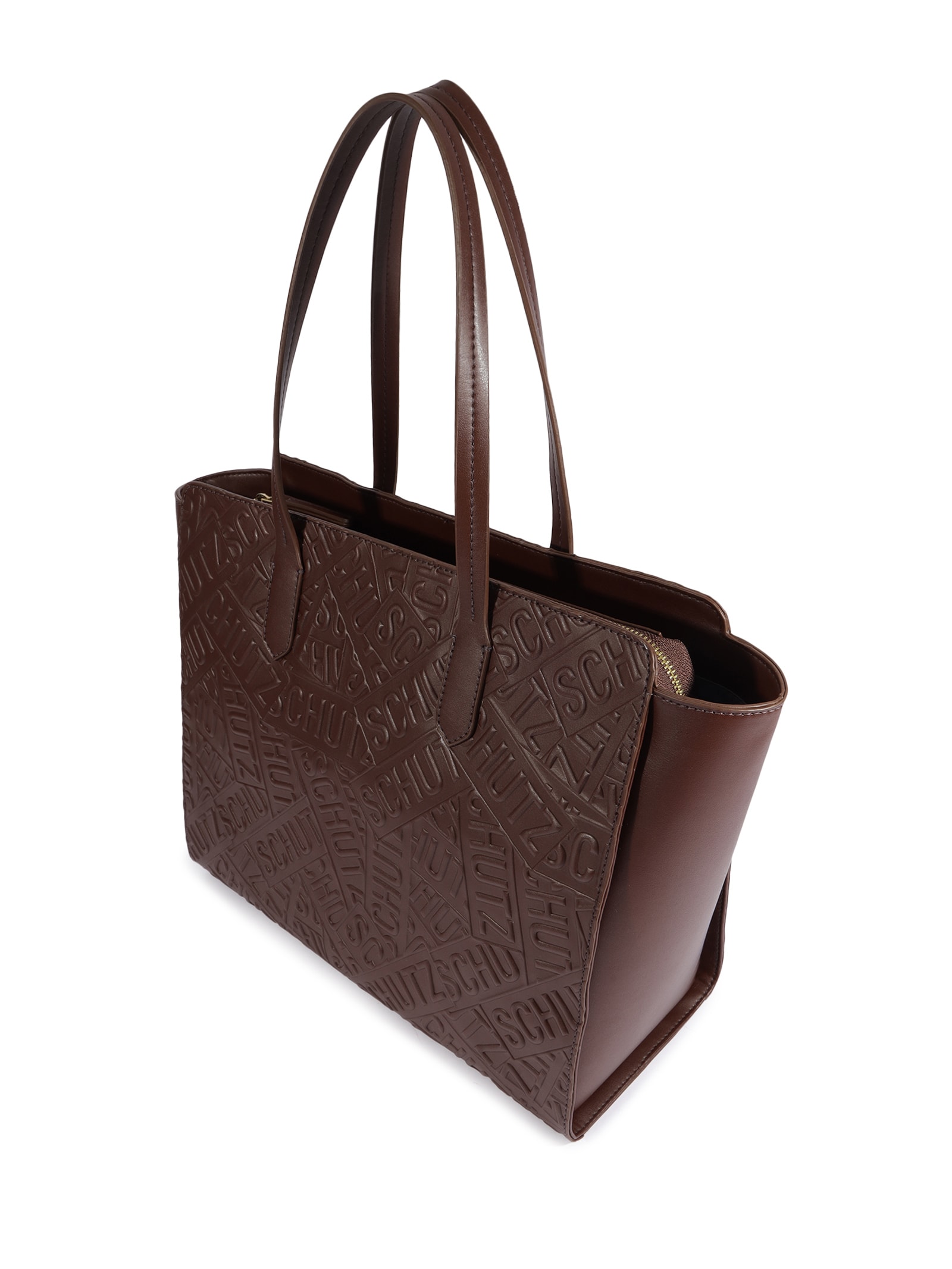 Bolsa Feminina De Ombro Grande Marrom Schutz