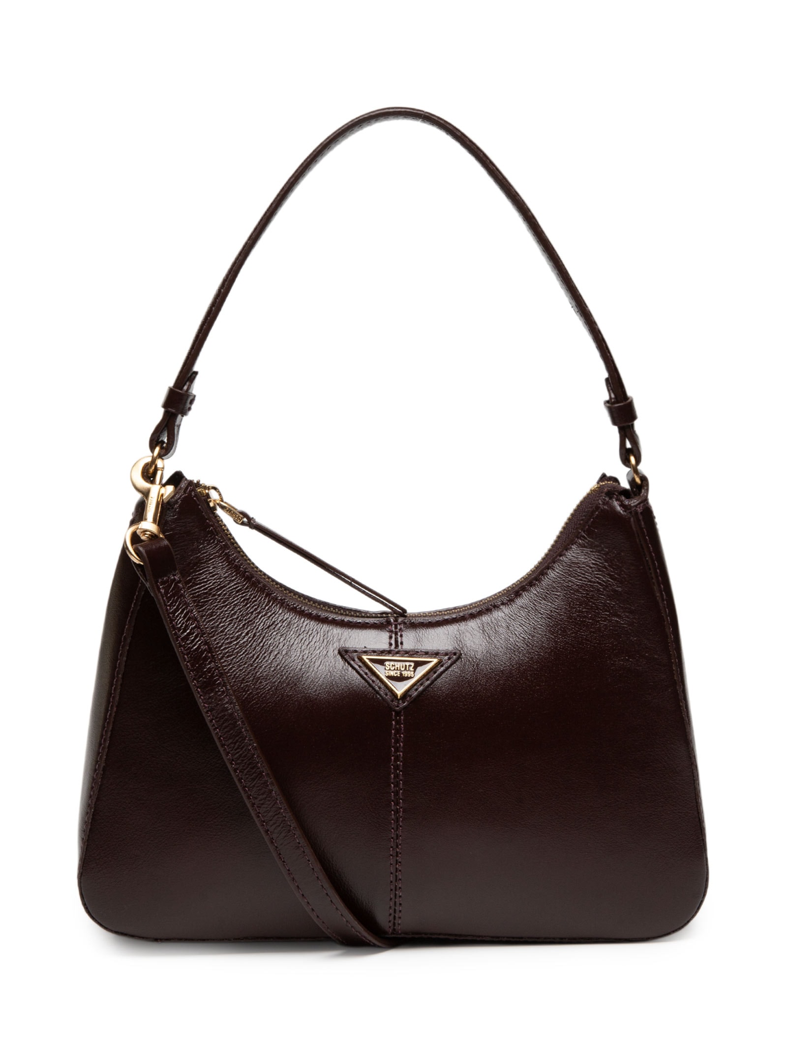 Bolsa Feminina de Ombro Marrom Schutz
