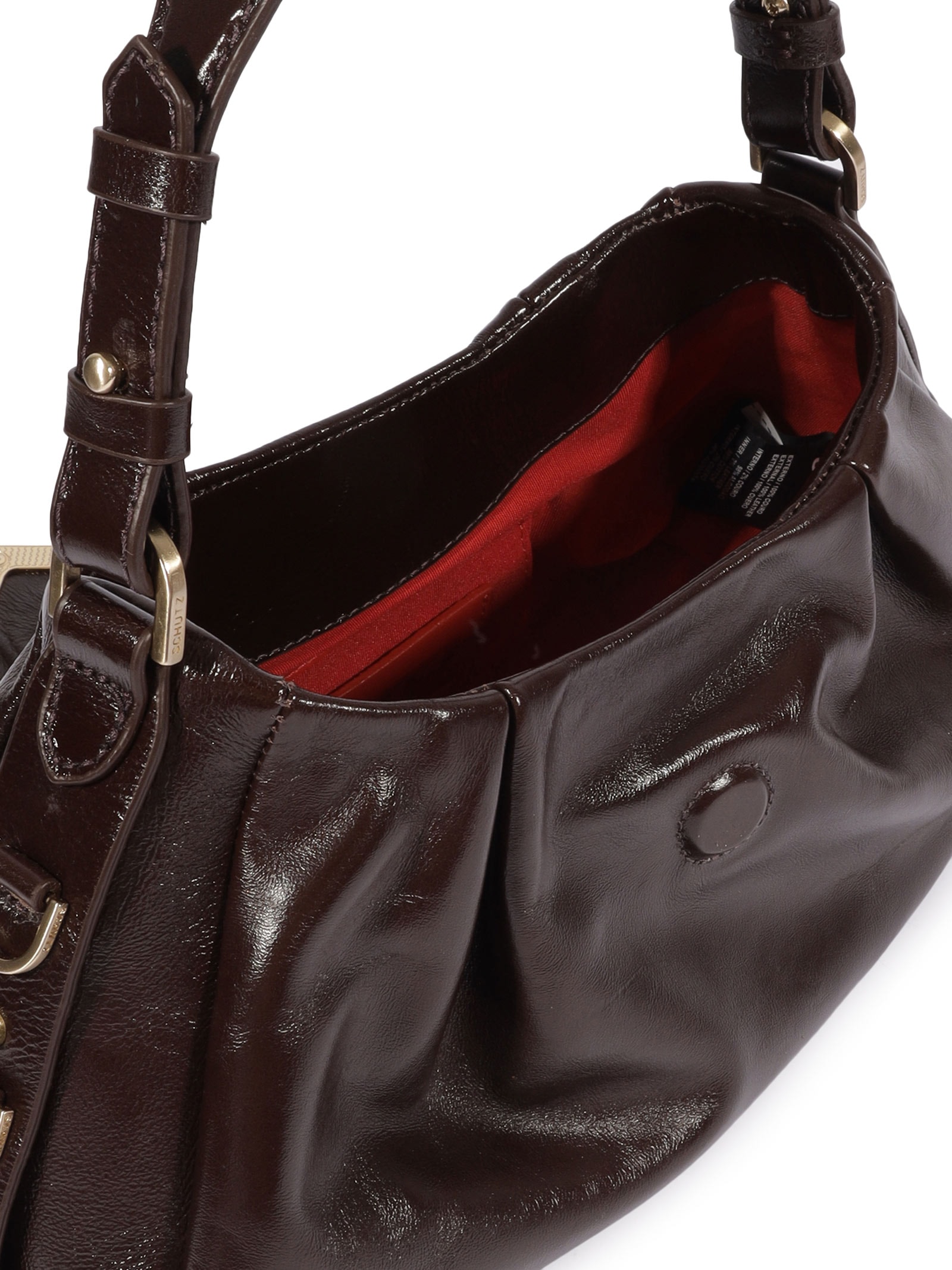 Bolsa Feminina de Ombro Marrom Schutz