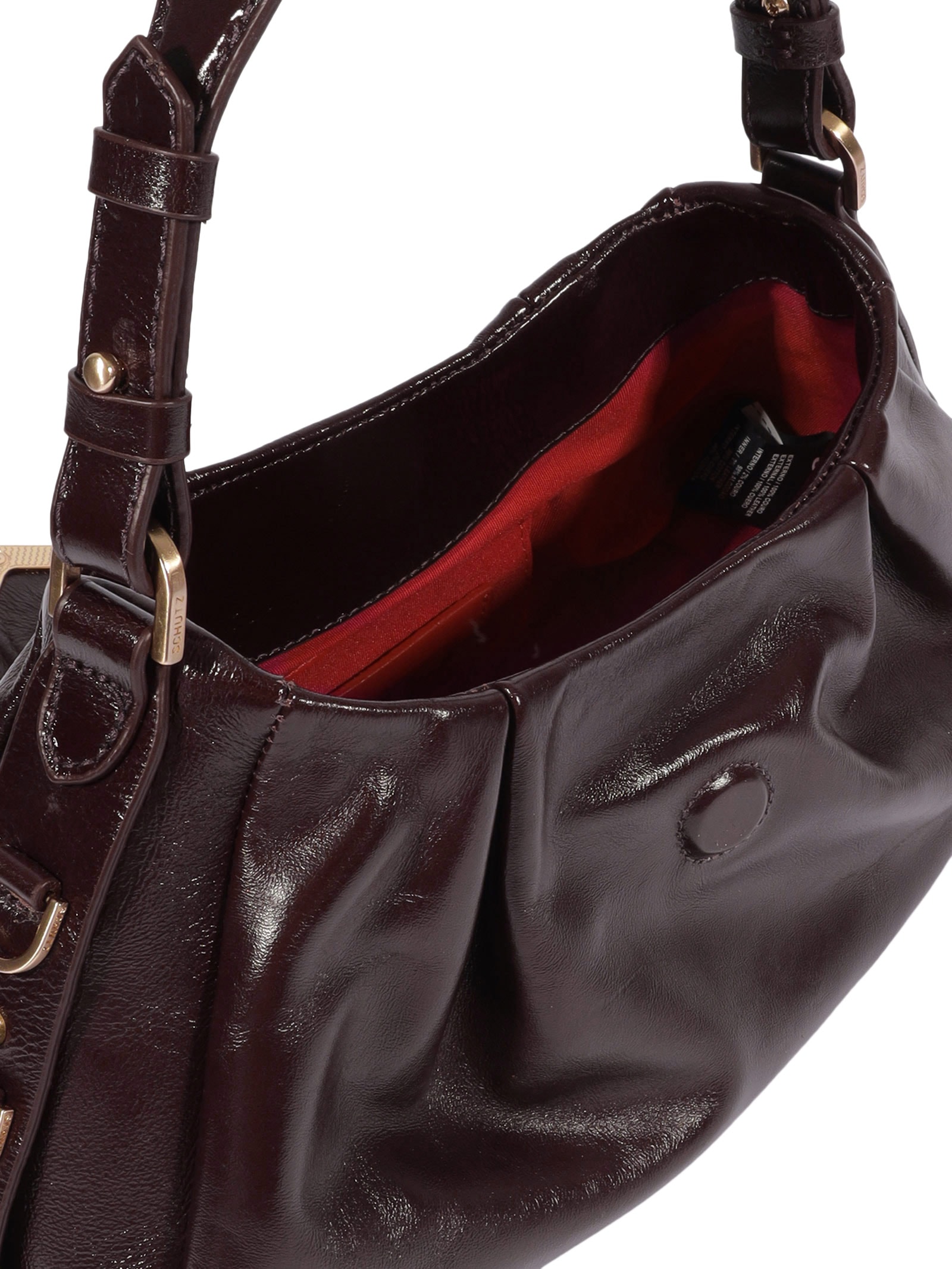 Bolsa Feminina de Ombro Marrom Schutz
