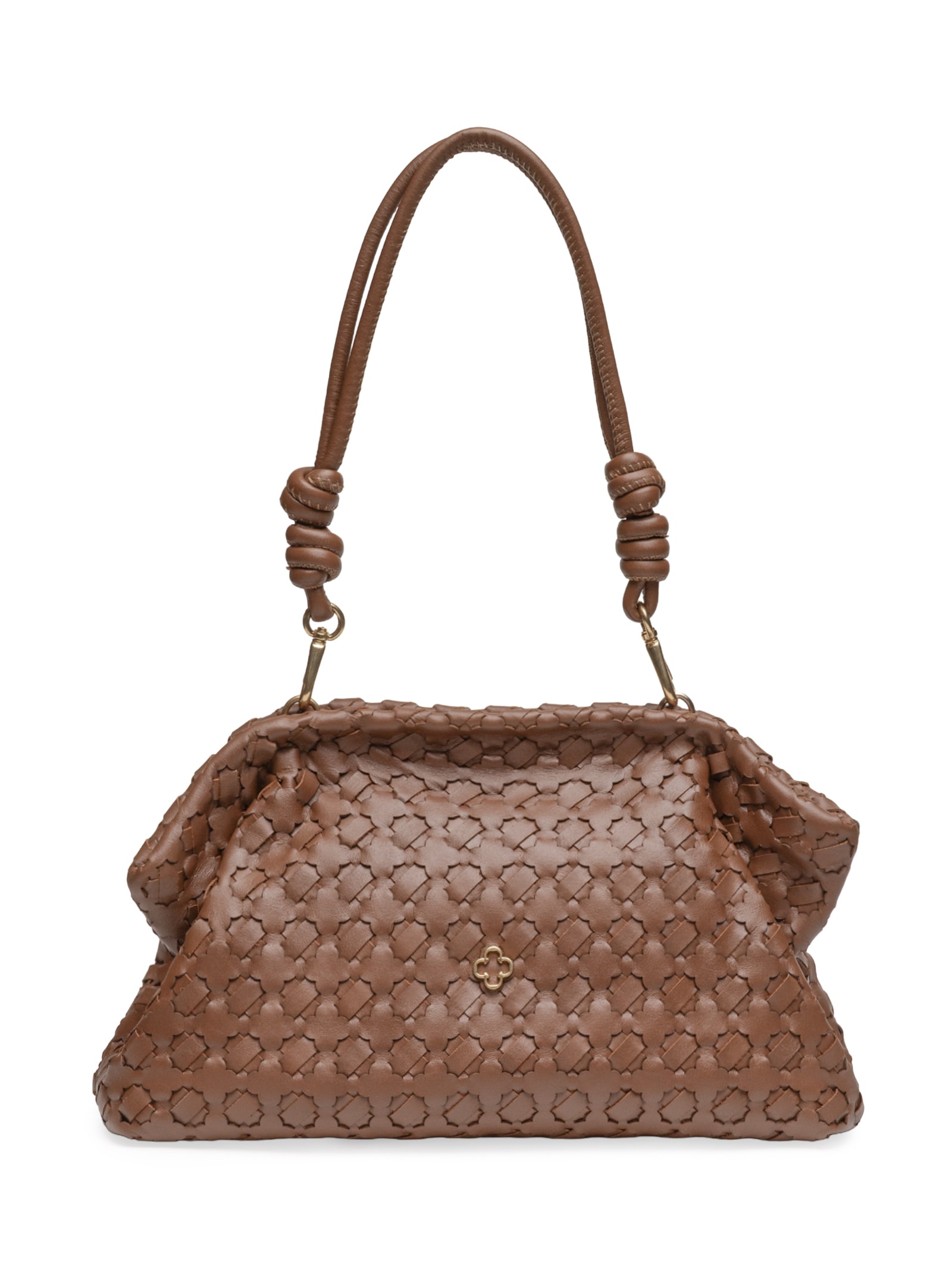 Bolsa Feminina De Ombro Napa Vecchio Bag Marrom Capodarte