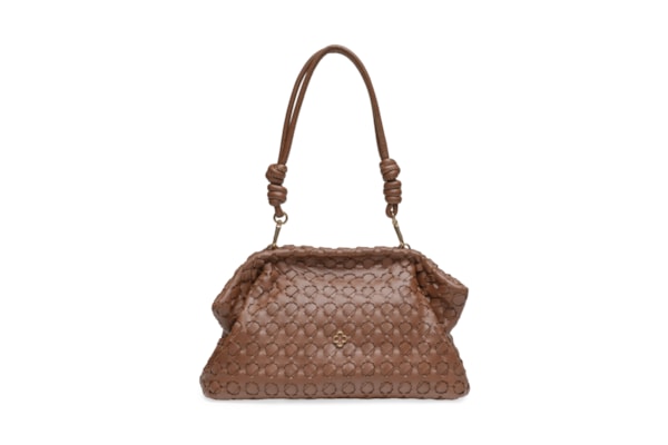Bolsa Feminina De Ombro Napa Vecchio Bag - Marrom
