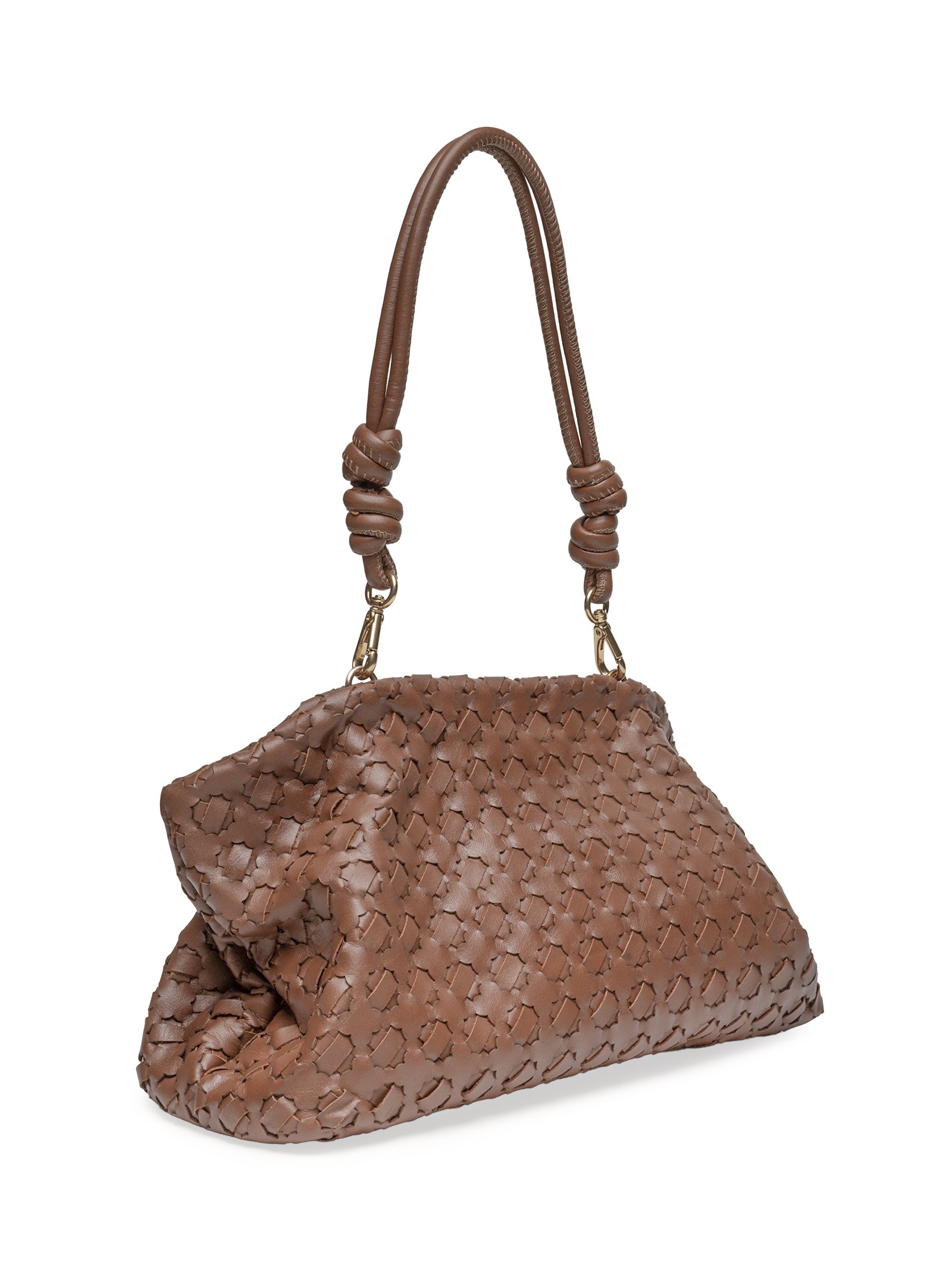 Bolsa Feminina De Ombro Napa Vecchio Bag Marrom Capodarte