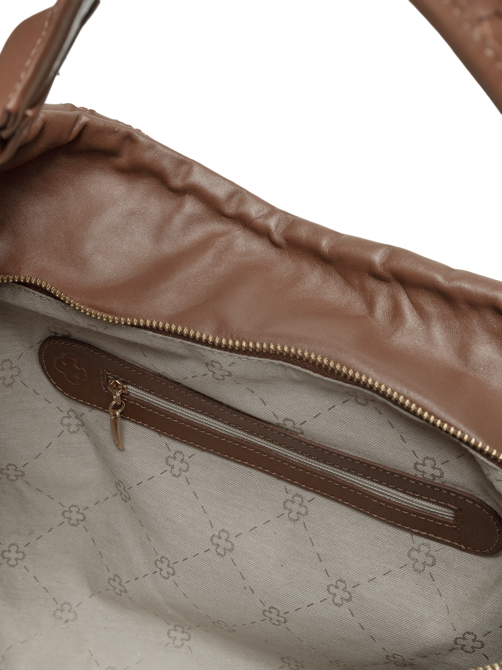 Bolsa Feminina De Ombro Napa Vecchio Bag Marrom Capodarte