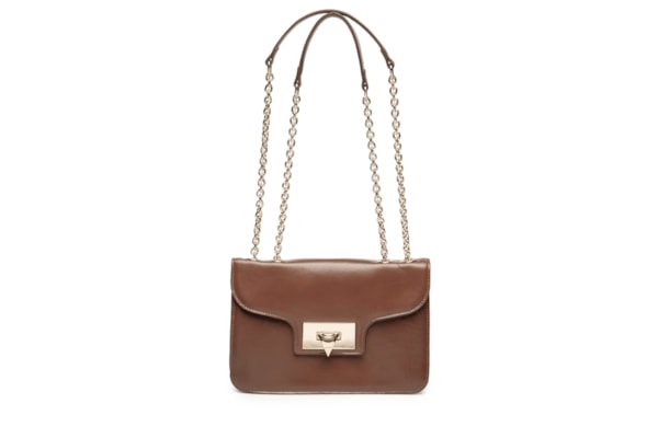 Bolsa Feminina de Ombro Trento Walnut - Marrom
