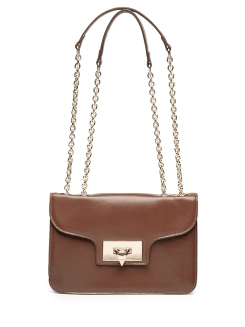 Bolsa Feminina de Ombro Trento Walnut - Marrom