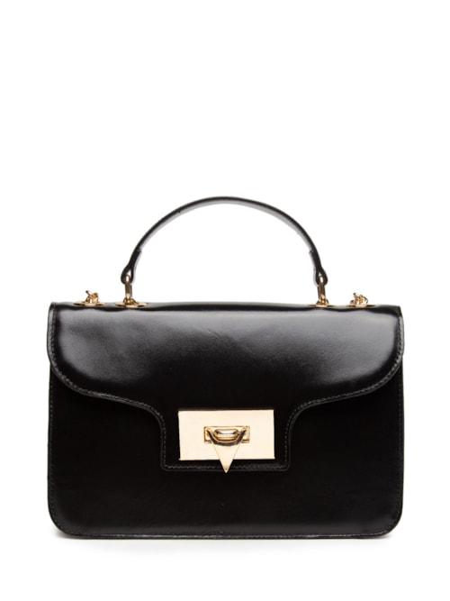 Bolsa Feminina de Ombro Trento – Preto