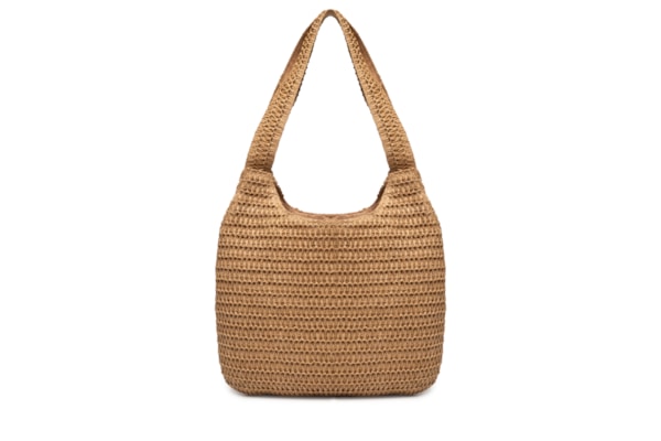 Bolsa Feminina De Palha Beachwear - Bege