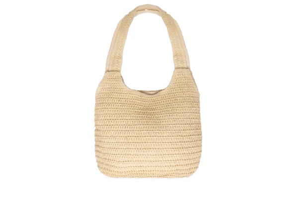 Bolsa Feminina De Palha Beachwear - Bege