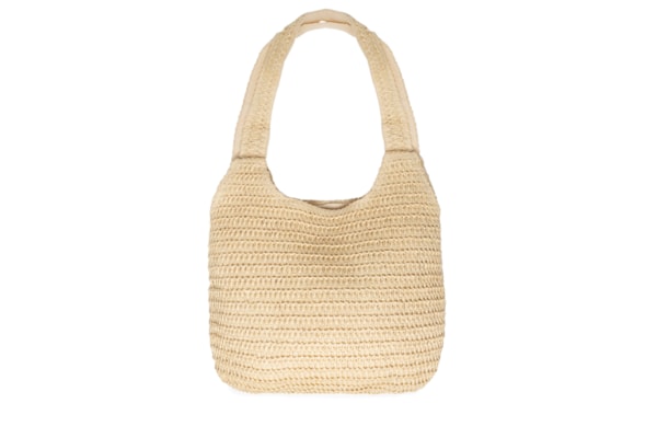 Bolsa Feminina De Palha Beachwear - Bege
