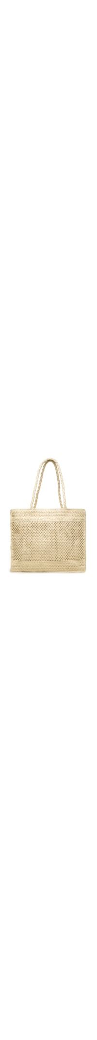 Bolsa Feminina De Palha - Off White