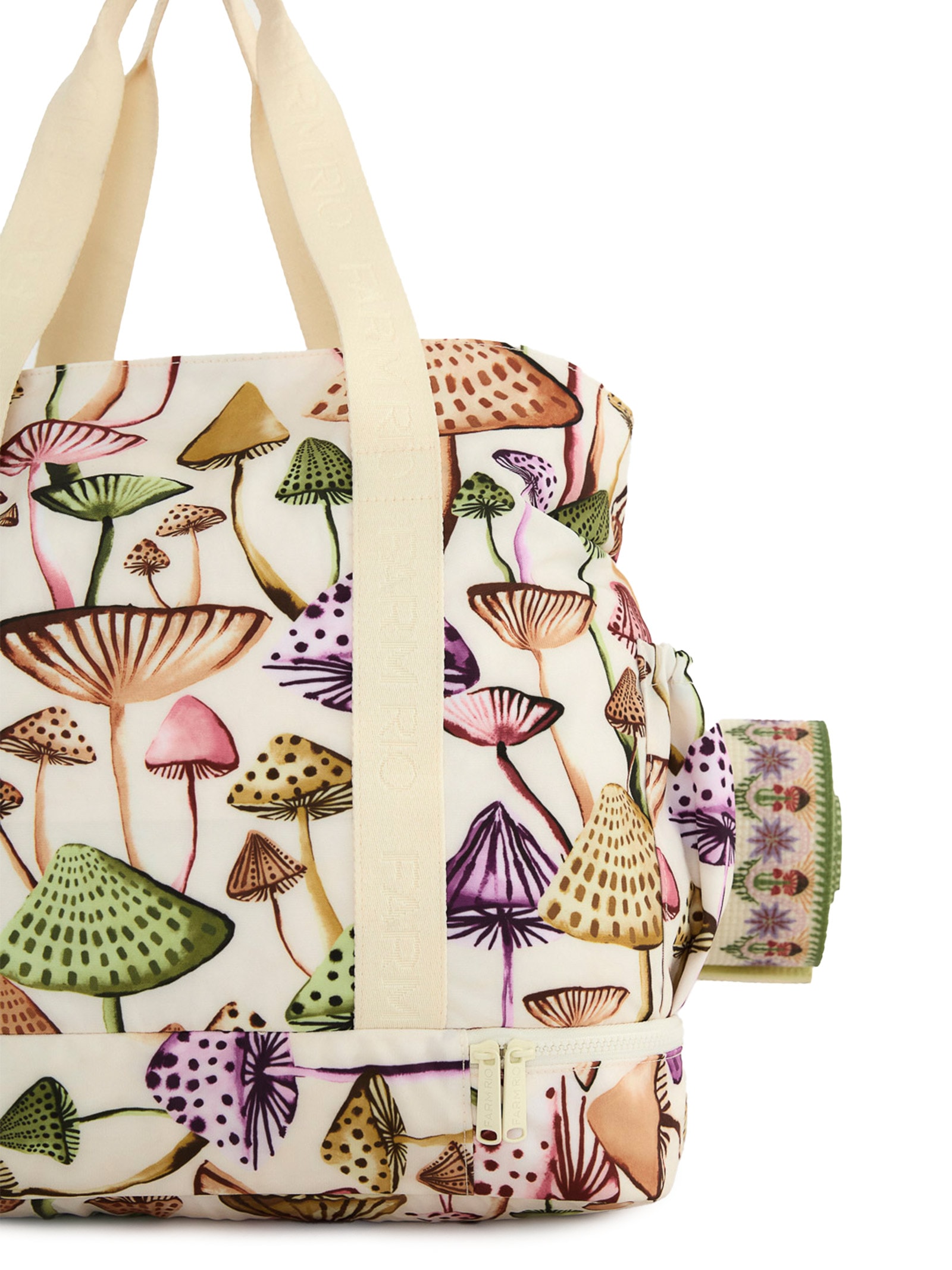 Bolsa Feminina De Yoga Cogu Branco Farm Etc