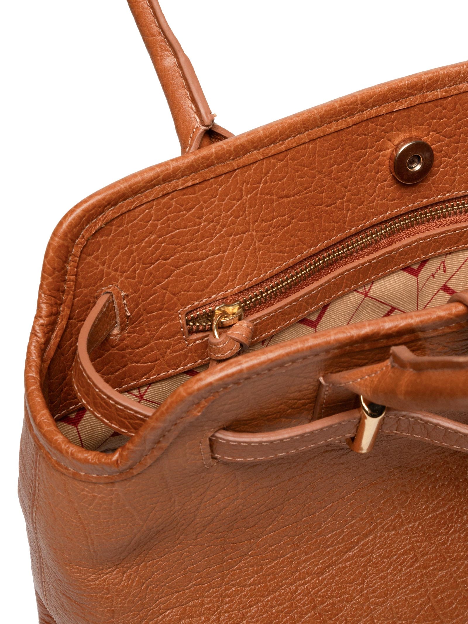 Bolsa Feminina Delhi Caramelo Marrom Luiza Barcelos