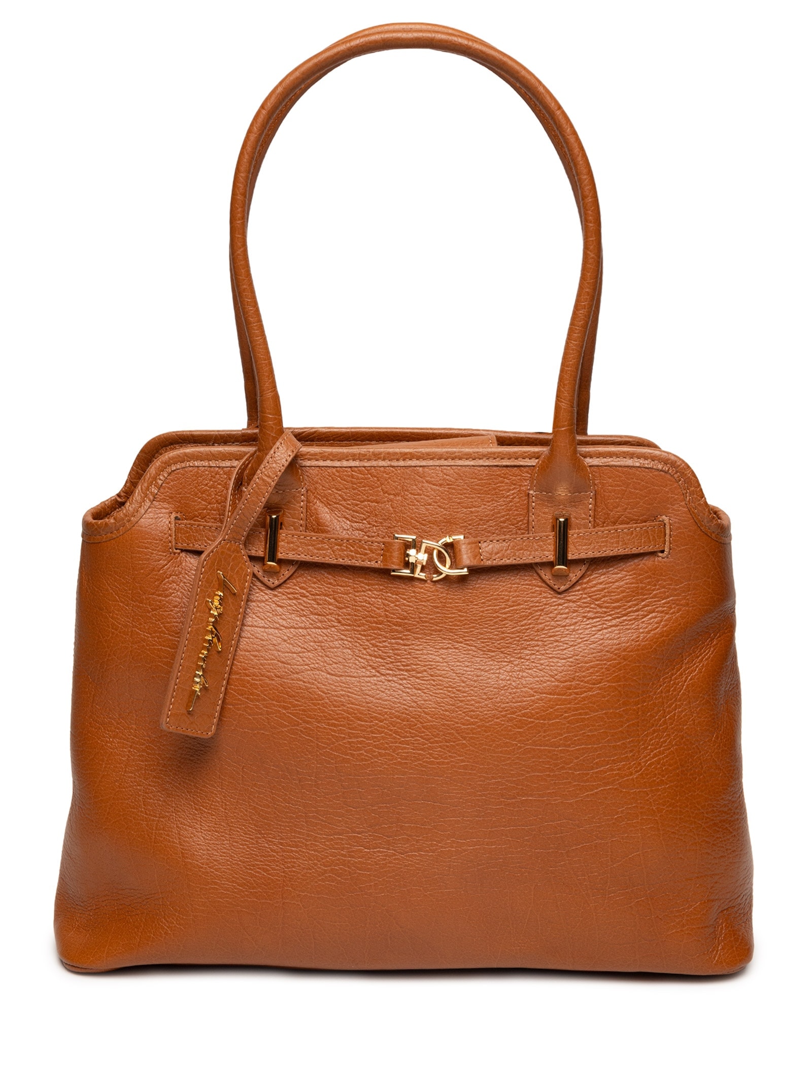 Bolsa Feminina Delhi Caramelo Marrom Luiza Barcelos