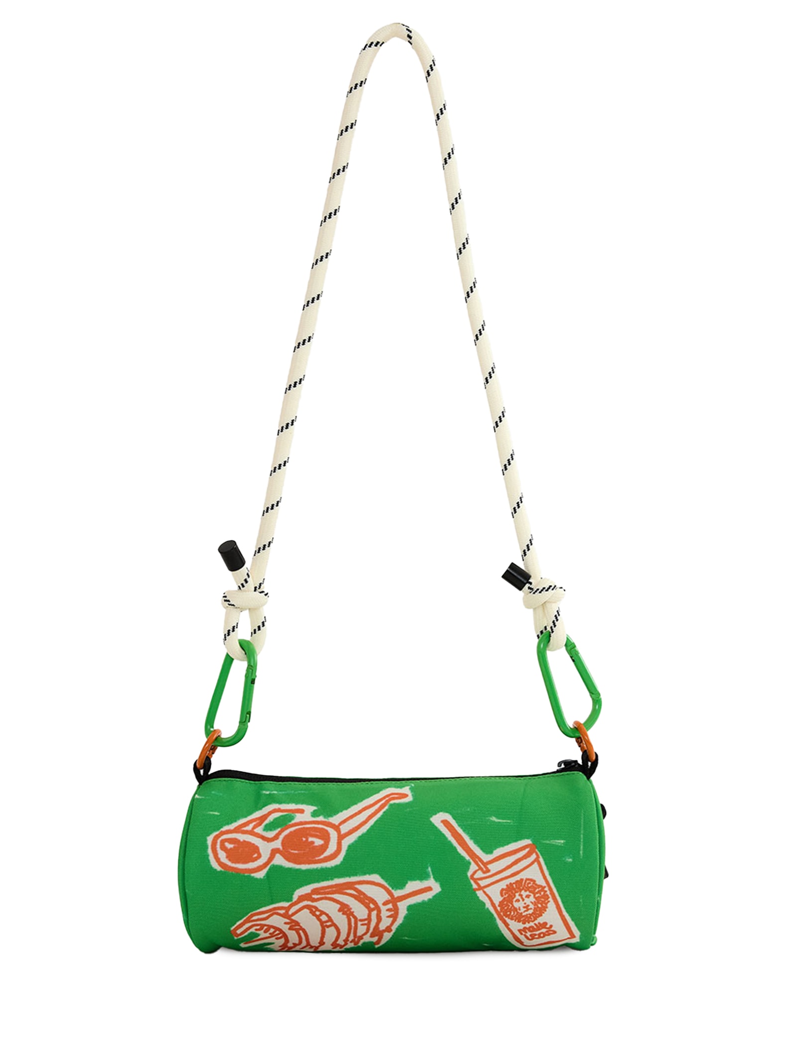 Bolsa Feminina Dengo Elementinhos Matte Laranja Farm Etc + Matte Leão