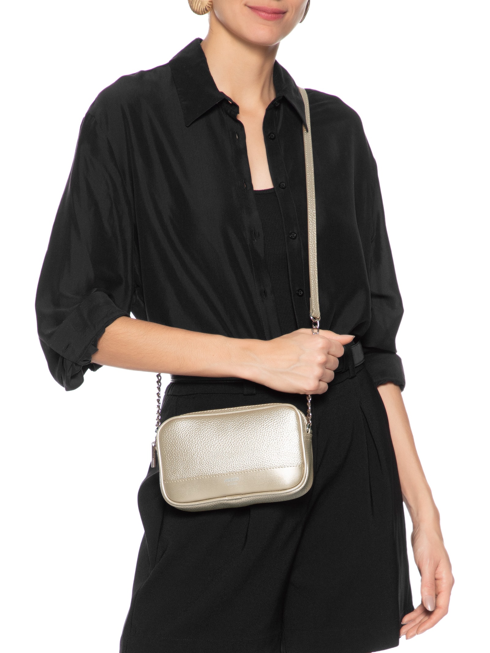 Bolsa Feminina Dourado Arezzo