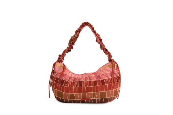 Bolsa Feminina Dunas Listra Mosaico - Marrom