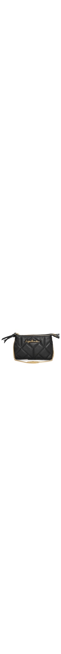 Bolsa Feminina Dupla Tira Corrente - Preto
