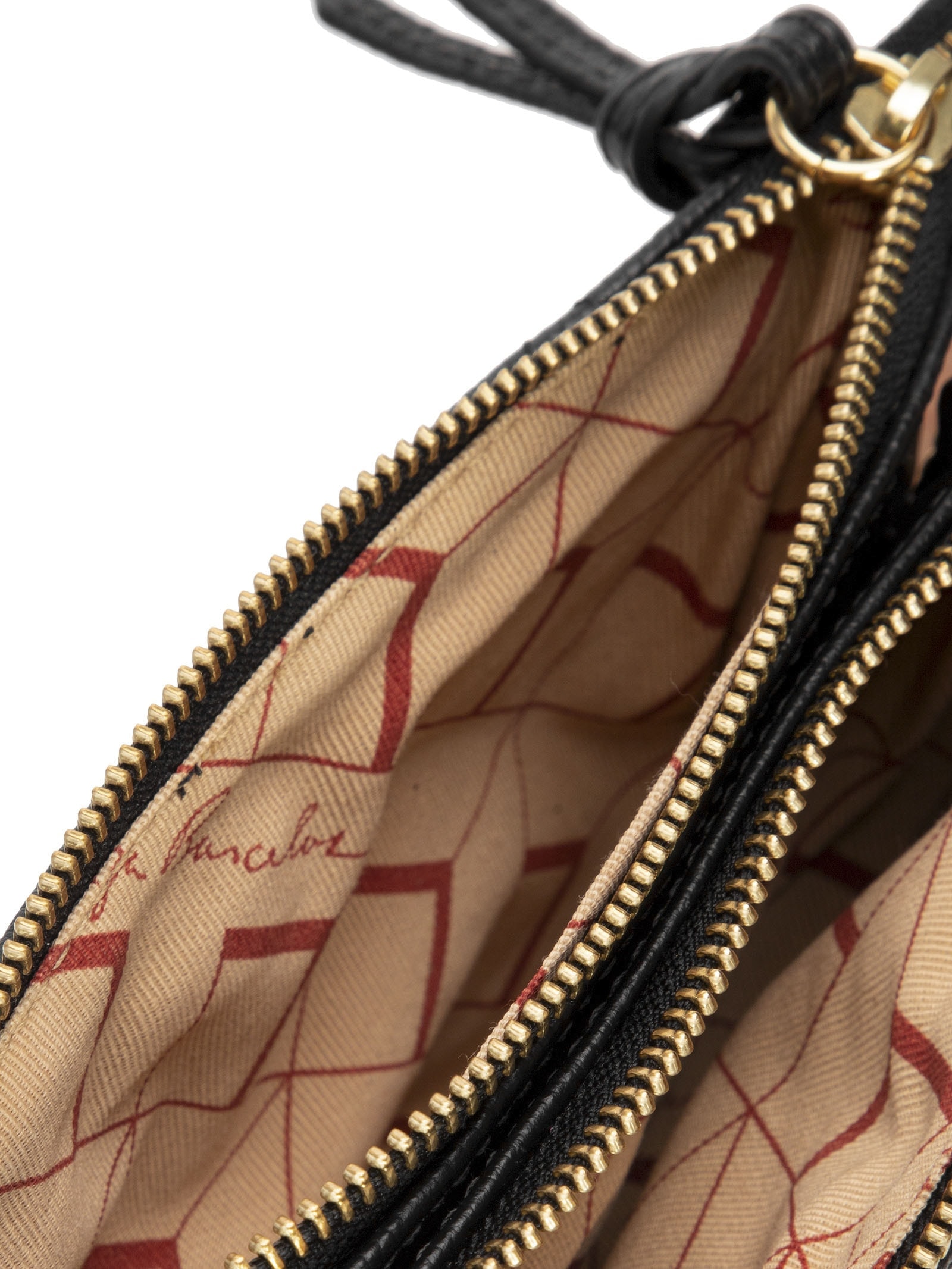 Bolsa Feminina Dupla Tira Corrente Preto Luiza Barcelos