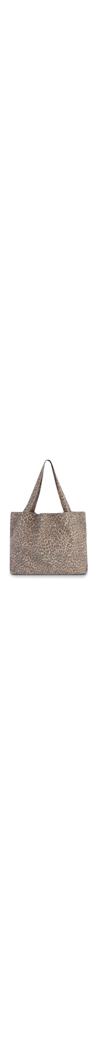 Bolsa Feminina Ecobag De Sarja - Animal Print
