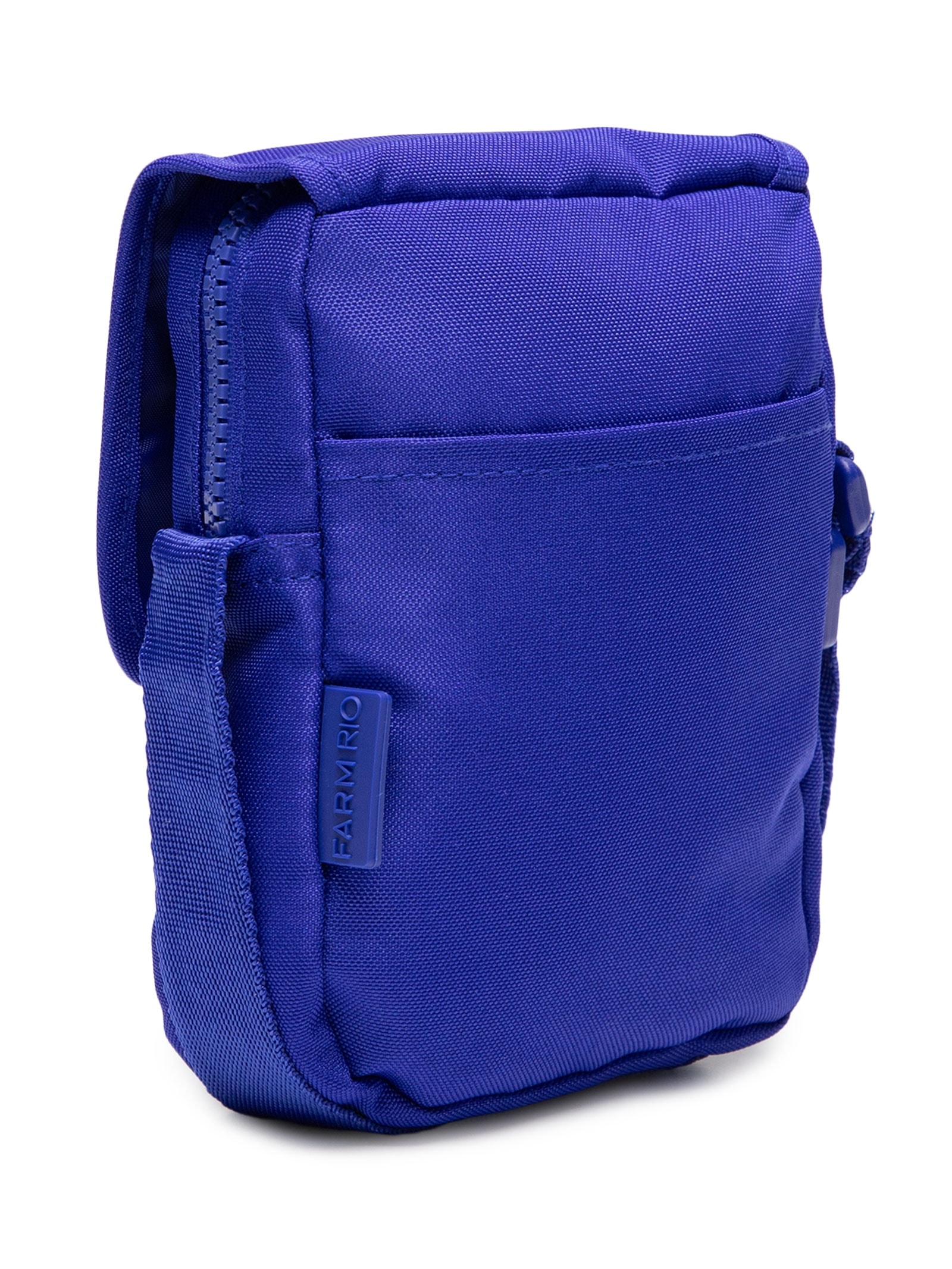 Bolsa Feminina Fervo Arco-Íris Tropical Azul Farm Etc