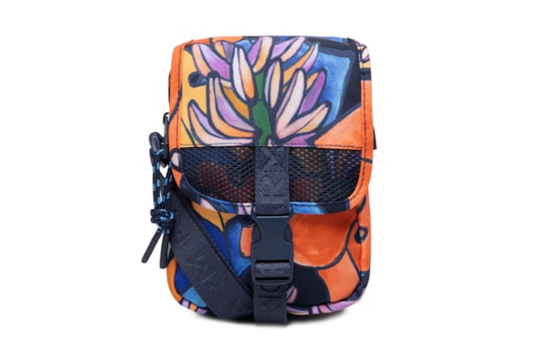 Bolsa Feminina Fervo Banana Flora - Azul