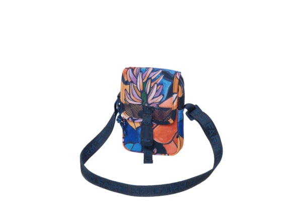 Bolsa Feminina Fervo Banana Flora - Azul