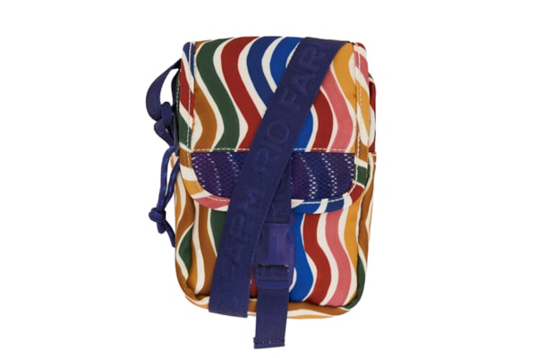 Bolsa Feminina Fervo Dança De Listras  - Azul