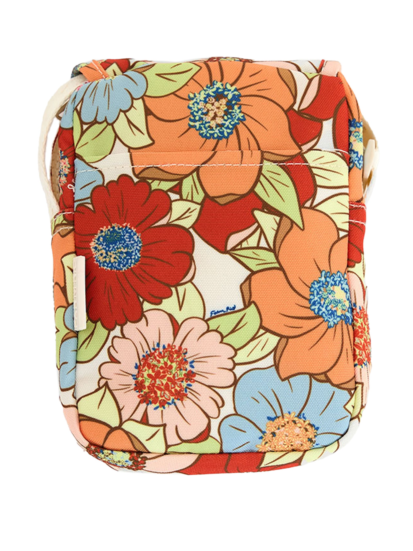 Bolsa Feminina Fervo Floral Carolina Branco Farm Etc