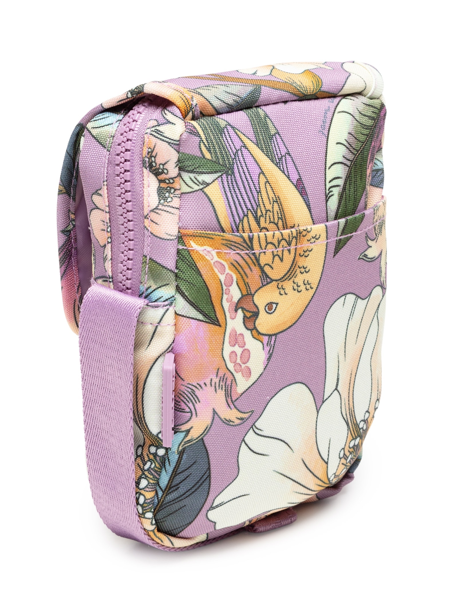 Bolsa Feminina Fervo Romance Em Flor Lilás Farm Etc