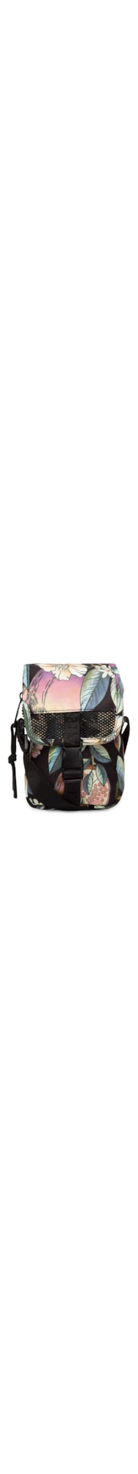 Bolsa Feminina Fervo Romance em Flor - Preto
