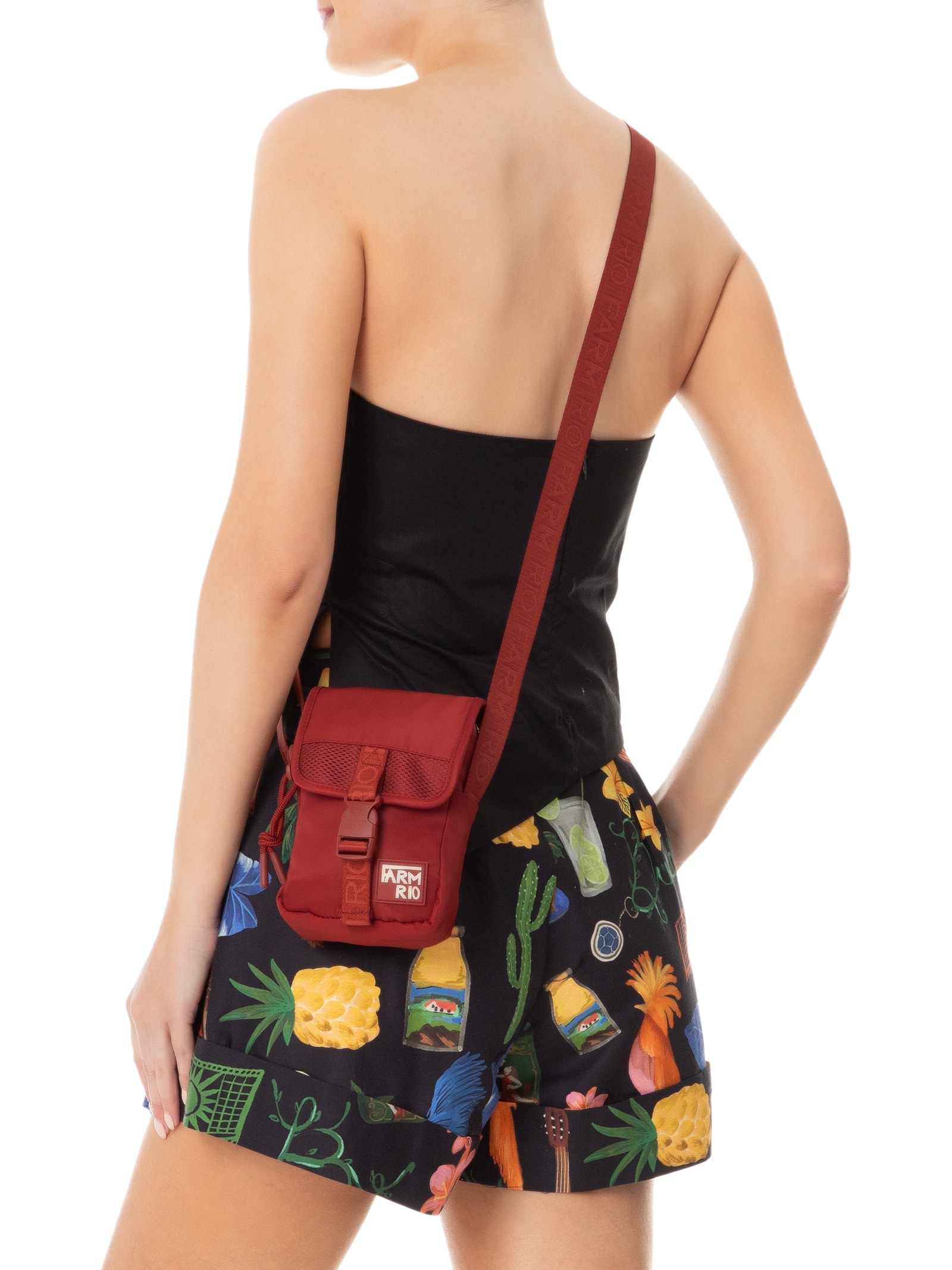 Bolsa Feminina Fervo Vermelho Farm Etc